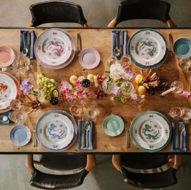 Meissen Dinner Plate, Shape "No 41", "The Original", plain, blue, gold, 29 cm