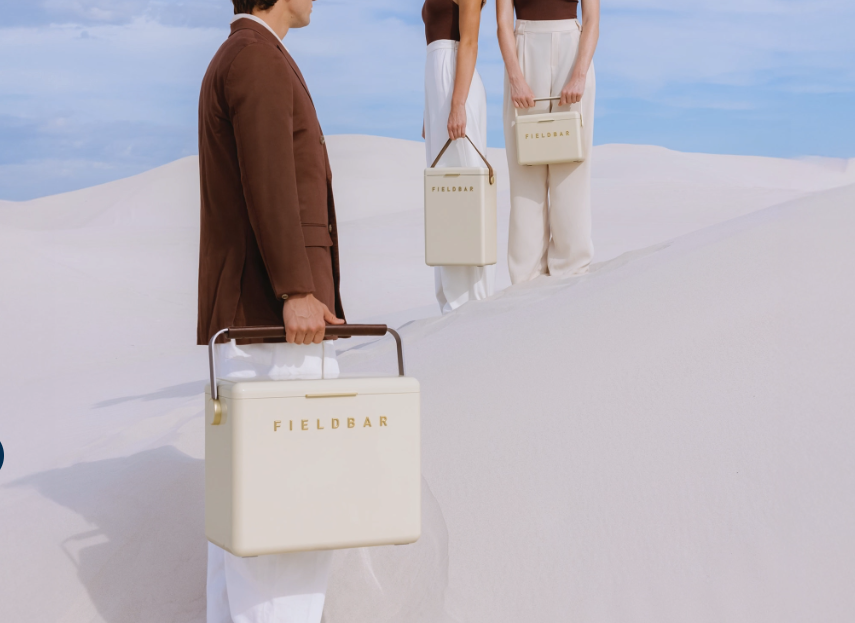 Hard Cooler / Gin Trunk V 1 / Safari White