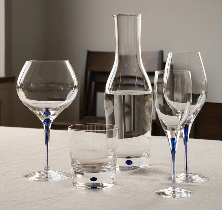 ORREFORS Intermezzo Blue Bouquet
