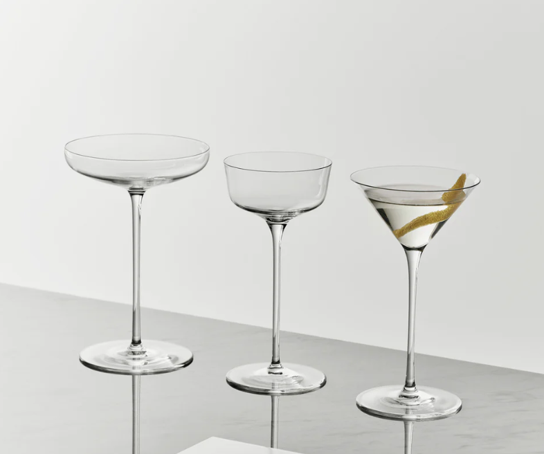 ORREFORS Frantzén Nick and Nora Set of 2