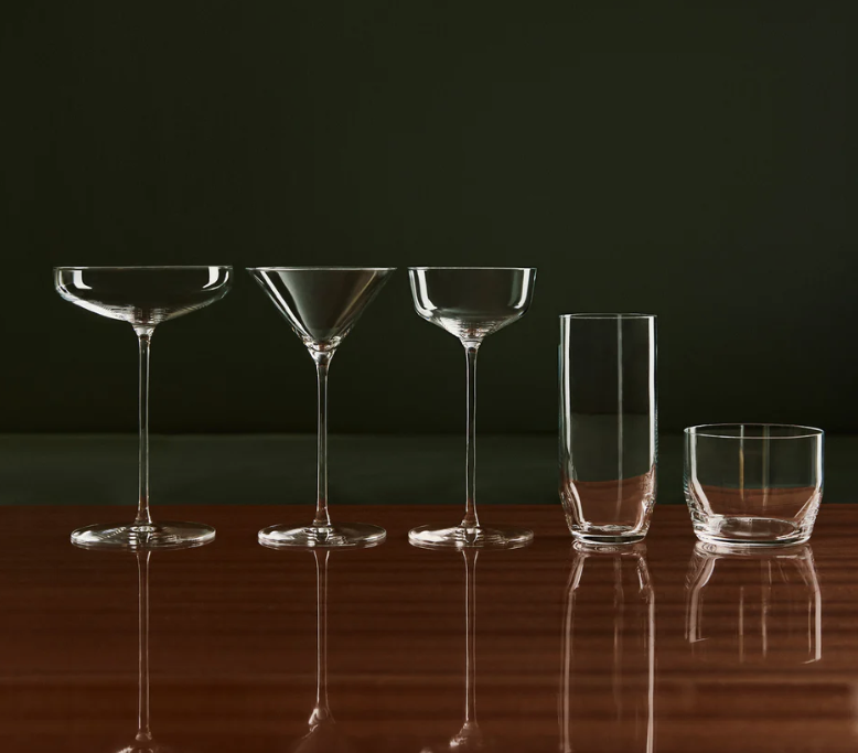 ORREFORS Frantzén Martini Set of 2