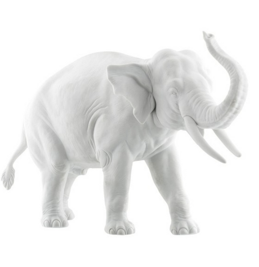 Nymphenburg Figurine "Elephant" designed by August Göhring (Germany)