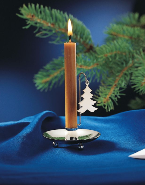 Robbe & Berking Miniature Table Candlestick "Christmas Tree" (Germany)