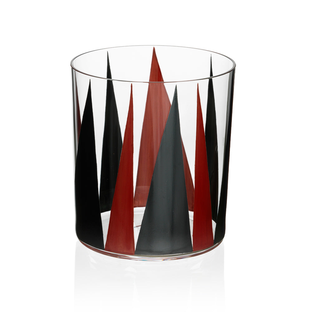 Lobmeyr Bar Series NEO VIII-IX-II Tumbler Red & Black